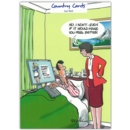 GET WELL HUMOUR CARDS, 6's Nurse's Outfit