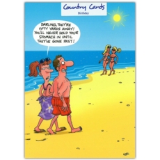 HUMOUR CARDS, 6's A Six Pack?