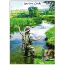 GREETING CARDS,Birthday 6's Fly Fishing