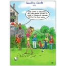 HUMOUR CARDS,Blank 6's Her Game is Dreadful, Golf