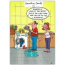 HUMOUR CARDS,Blank 6's Doing the Laundry