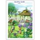 GREETING CARDS,Birthday 6's The Bird Table