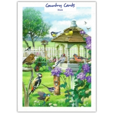GREETING CARDS,Blank 6's The Bird Table
