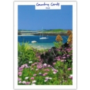 GREETING CARDS,Blank 6's Boats in a Cove