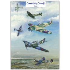 GREETING CARDS,Blank 6's Spitfires