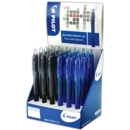 ROLLERBALL PEN,Super Grip-G Blue/Black Retractable CDU