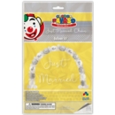 BALLOON KIT,Just Married 76 Balloons H/pk (Was 4.99)