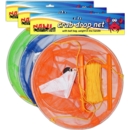 CRAB DROP NET,30cm Two Metal Rings,Line Holder,Neon H/pk