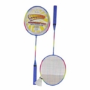 BADMINTON SET,2 Rackets & 1 Shuttlecock in Net