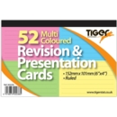 REVISION & PRESENTATION CARDS Multi Coloured,6x4in 52's