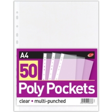 POLY POCKETS,A4 50's (Club)