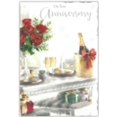 GREETING CARDS,Your Anni.6's Champagne Breakfast