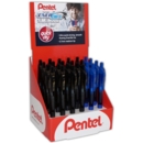 ROLLERBALL PEN,Energel X Blue & Black CDU (Pentel)