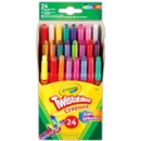 CRAYONS,Twistable Fun Effects 24's H/pk (Crayola)