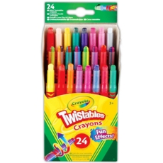 CRAYONS,Twistable Fun Effects 24's H/pk (Crayola)