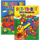 DOT TO DOT BOOK,A4 ABC with Colouring