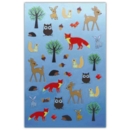 STICKERS,PVC Woodland Animals