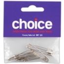 SAFETY PINS,Chrome I/cd