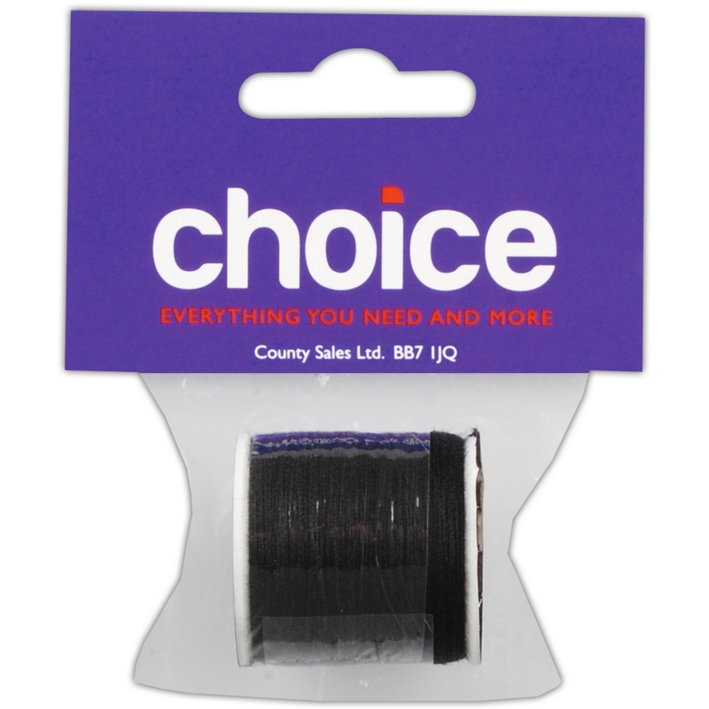 SEWING THREAD,Black I/cd