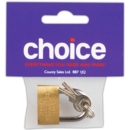 PADLOCK,Brass 30mm I/cd