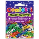 CONFETTI,Table Foil Happy Birthday Multi H/pk