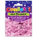 CONFETTI,Table Foil Happy Birthday Pink Mix H/pk