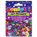 CONFETTI,Table Foil 18th H/pk