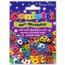 CONFETTI,Table Foil 50th H/pk