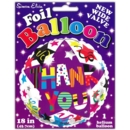 BALLOONS,Thank You Unisex Helium Foil