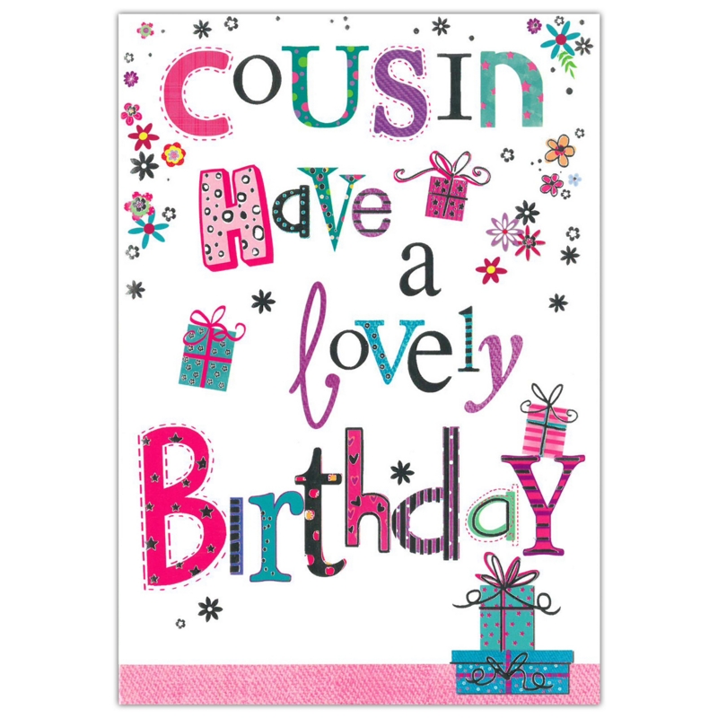 BIRTHDAY CARDS,Cousin 6