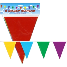 BUNTING,Multi Coloured 10m