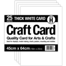 CARD,Craft Thick White 45x64cm 850gsm