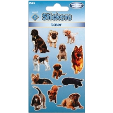 STICKERS,Laser Dogs & Puppies