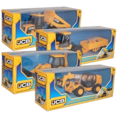 VEHICLE,Construction JCB 4 Asst.1:32 Bxd