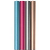 ROLLWRAP,1.5m,Plain Foil Assorted Colours      YANGW20N