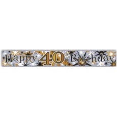 BANNER,Age 40 Unisex Stars