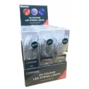 LIGHTS,LED Multi Coloured Battery Operated 20's CDU