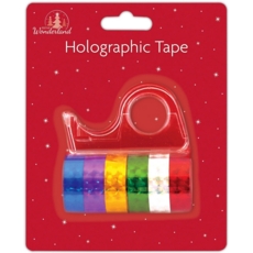 TAPE,Holographic 6's with Dispenser I/cd