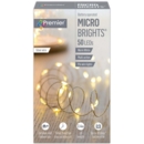 LIGHTS,LED Microbright Warm White Battery Operated 50's