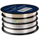 RIBBON,Multispool Silver 4x4x10mm (Was 2.29)