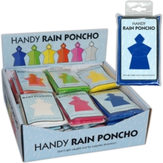 HANDY RAIN PONCHO Asst Col. CDU