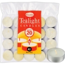 CANDLES Tealights 20's 4 Hour Burn Time