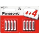 PANASONIC Zinc Batteries AA 4+4  I/cd
