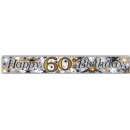 BANNER,HAPPY 60th Unisex