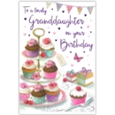 GREETING CARDS,Granddaughter 6's Cupcakes