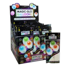 BALLOONS,Light Up,12" Colour Changing,7 Colour LED 3's CDU