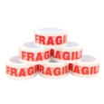 TAPE,FRAGILE,White,Poly Prop, 48x66 H/pk