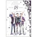 GREETING CARDS,Age 18 Male 6's Presents