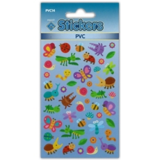 STICKERS,PVC Comic Insects
