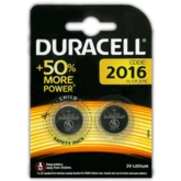 DURACELL Batteries Button Cell 2016 3V Lithium 2